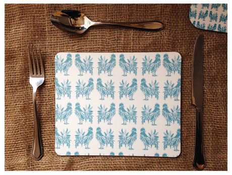hens placemat