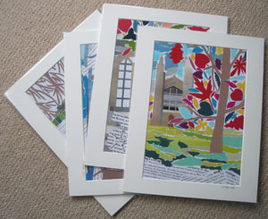 emma bennett collage prints